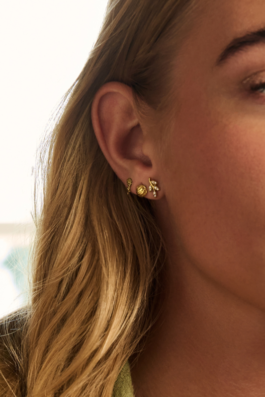 Boucles d'oreilles puces